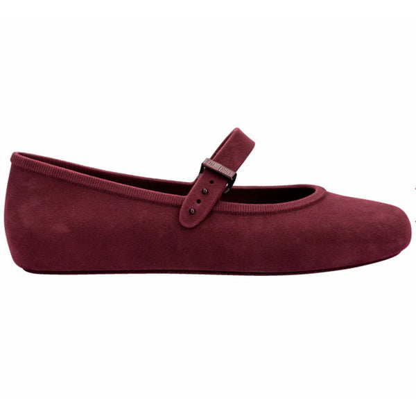 Melissa Soft Ballerina Velvet Ad Red