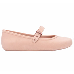 Melissa Soft Ballerina Velvet Ad Pink