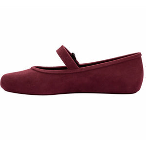 Melissa Soft Ballerina Velvet Ad Red