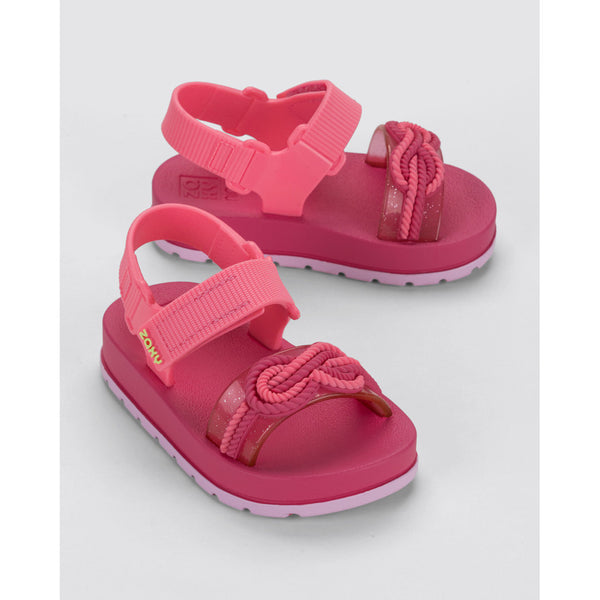 Zaxy Nina Navy Sand Baby Pink Fuschia